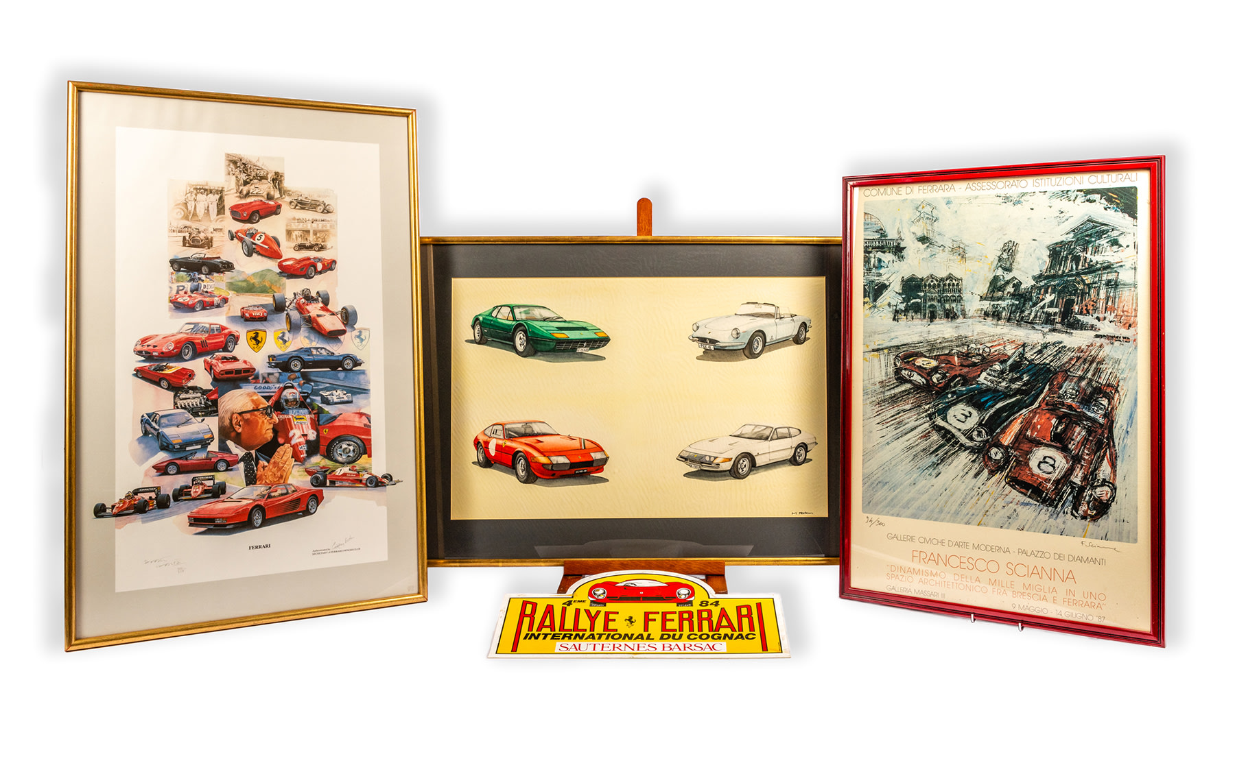 Selection of Motoring Prints and Artworks 