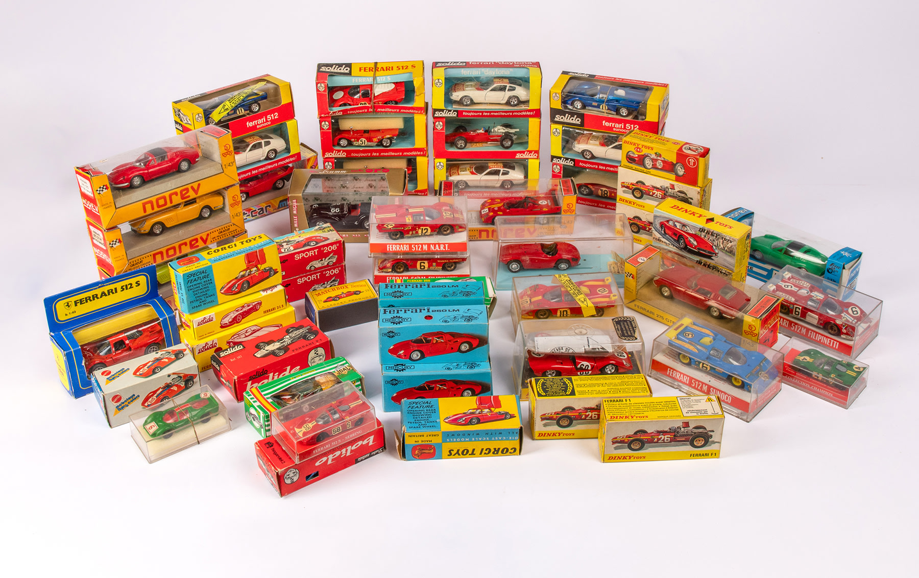 Maserati 250F Model, 1000 Miglia Models, and Assorted Period Models  