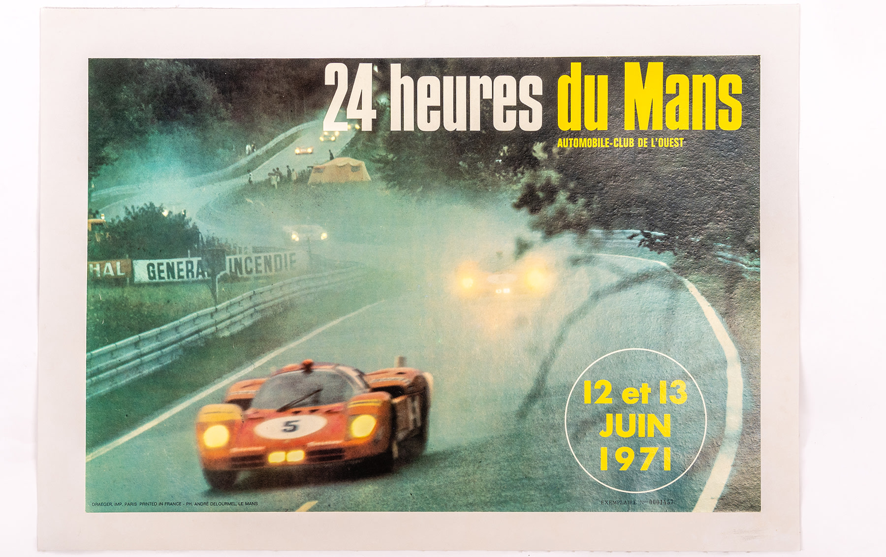 Pair of 24 Hours of Le Mans Posters, 1964 and 1971