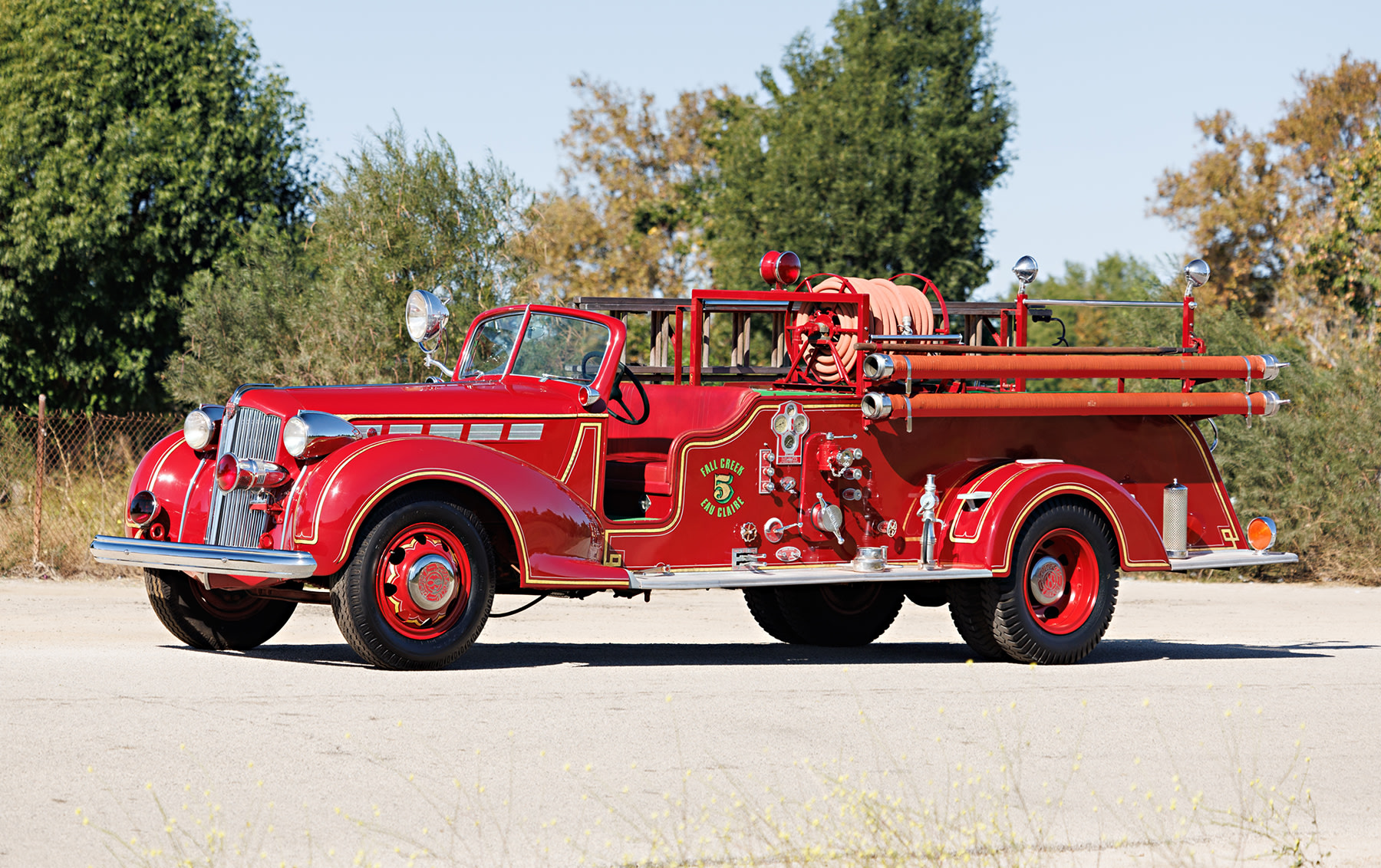 1938 Packard Super Eight Fire Truck (O23G)