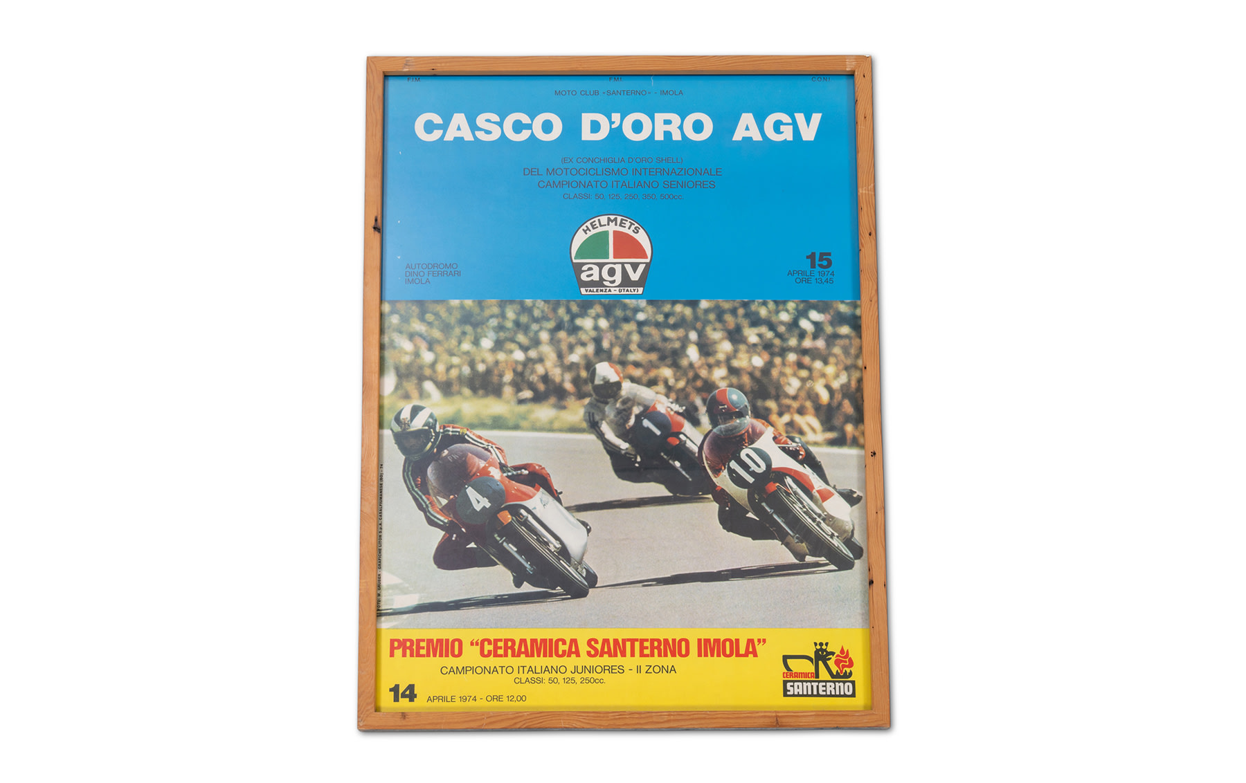 Casco D'oro AGV Poster, 1974