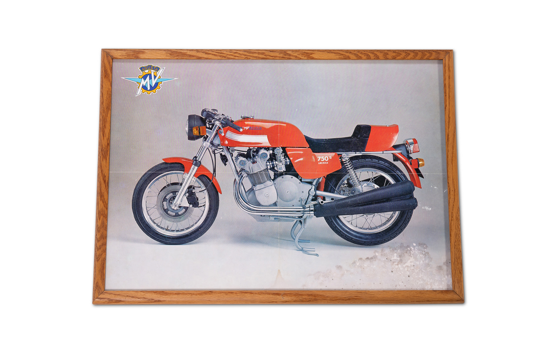 MV Agusta 750 S America Poster