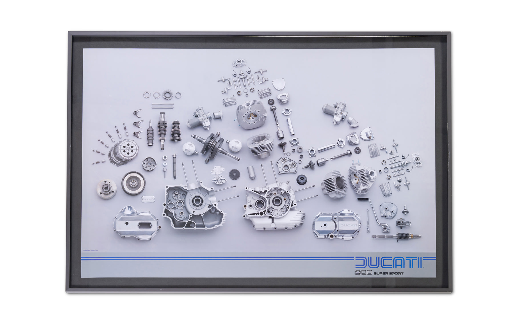 Ducati 900 SS Engine Poster