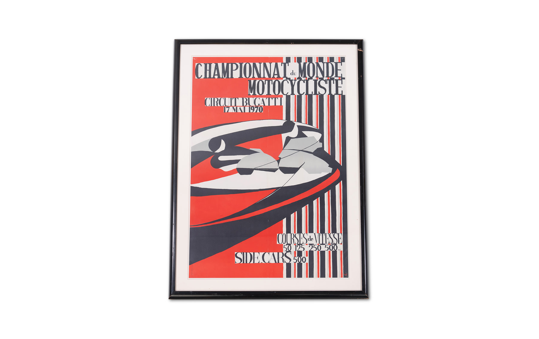 Championnat du Monde Motocycliste Poster, 1970
