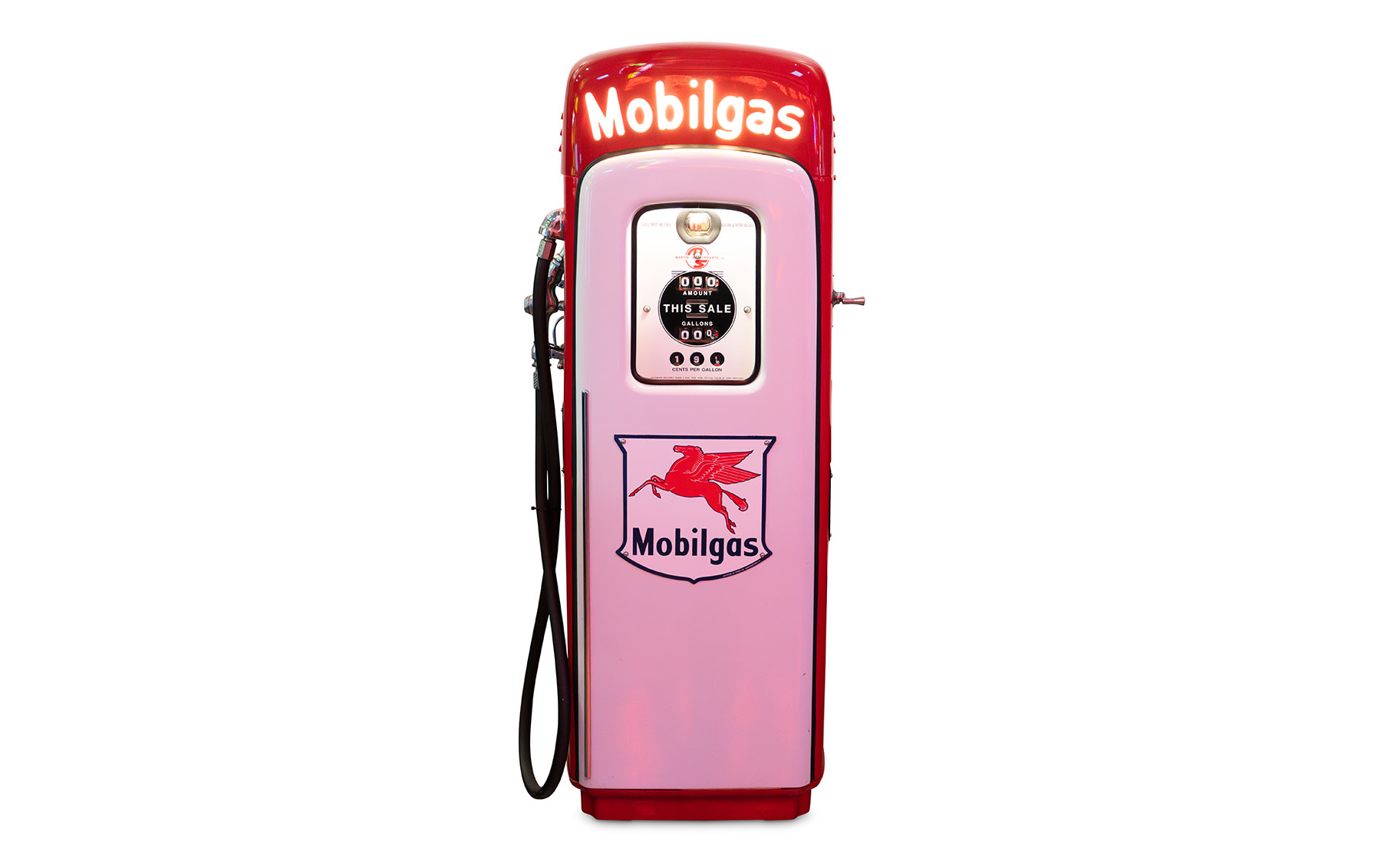 Mobilgas Gas Pump, c. 1950