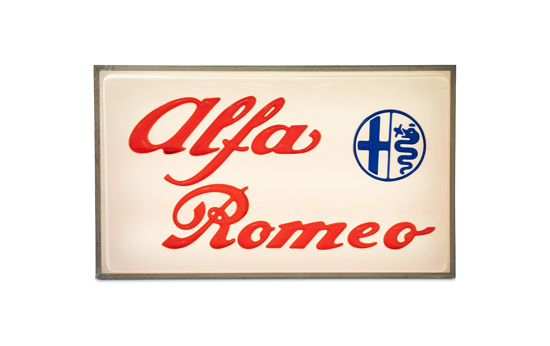 Alfa Romeo Illuminated Dealership Sign