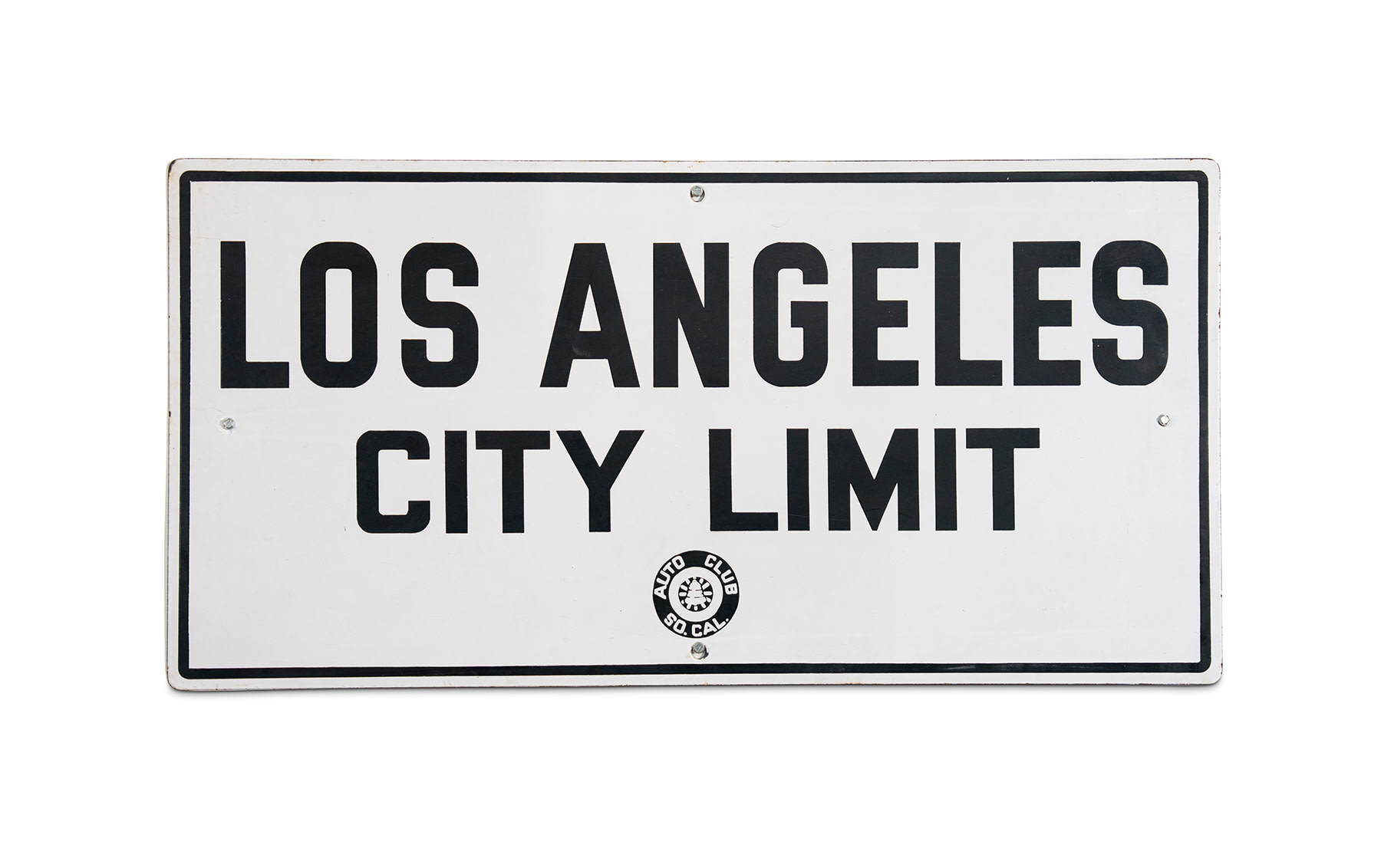 'Los Angeles City Limit' Sign