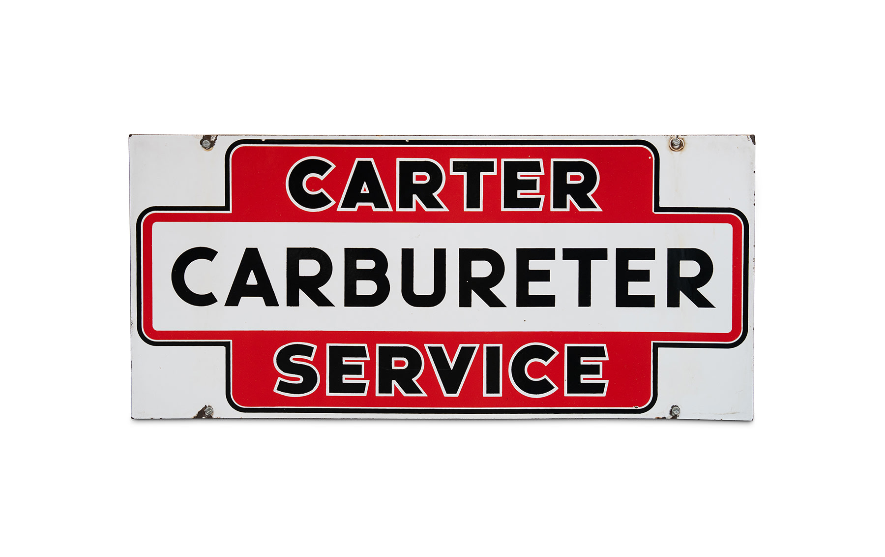 Carter Carbureter Service' Sign