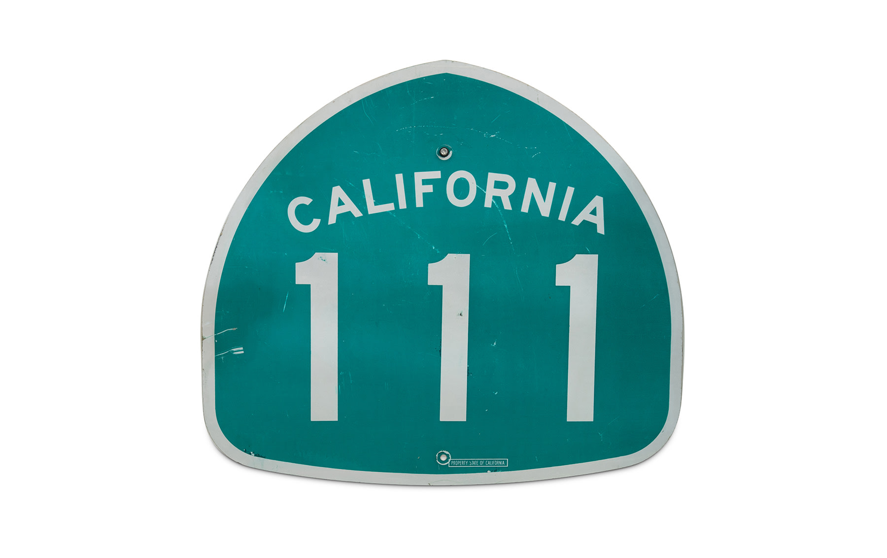 California Highway 111 Sign