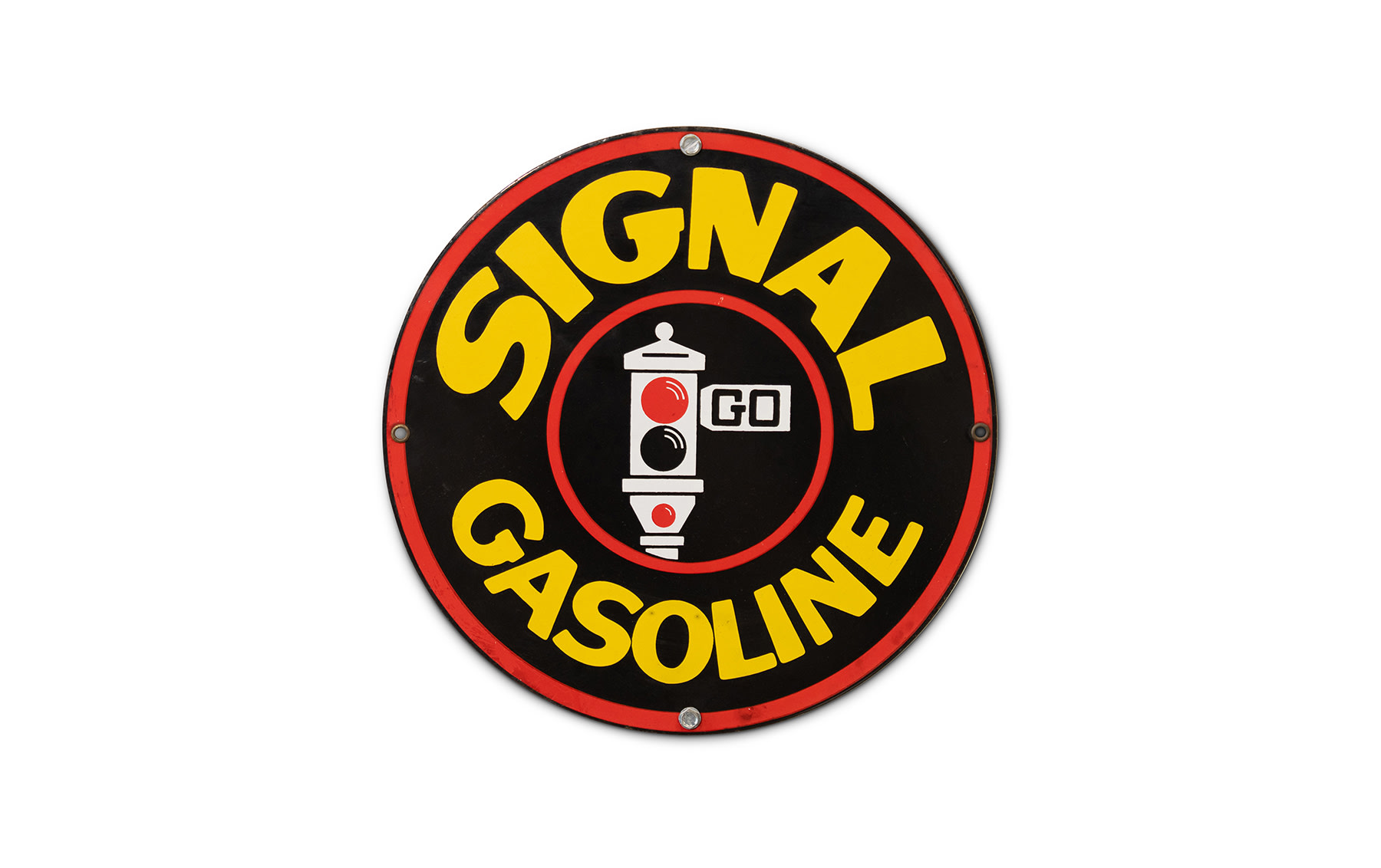 Signal Gasoline Sign
