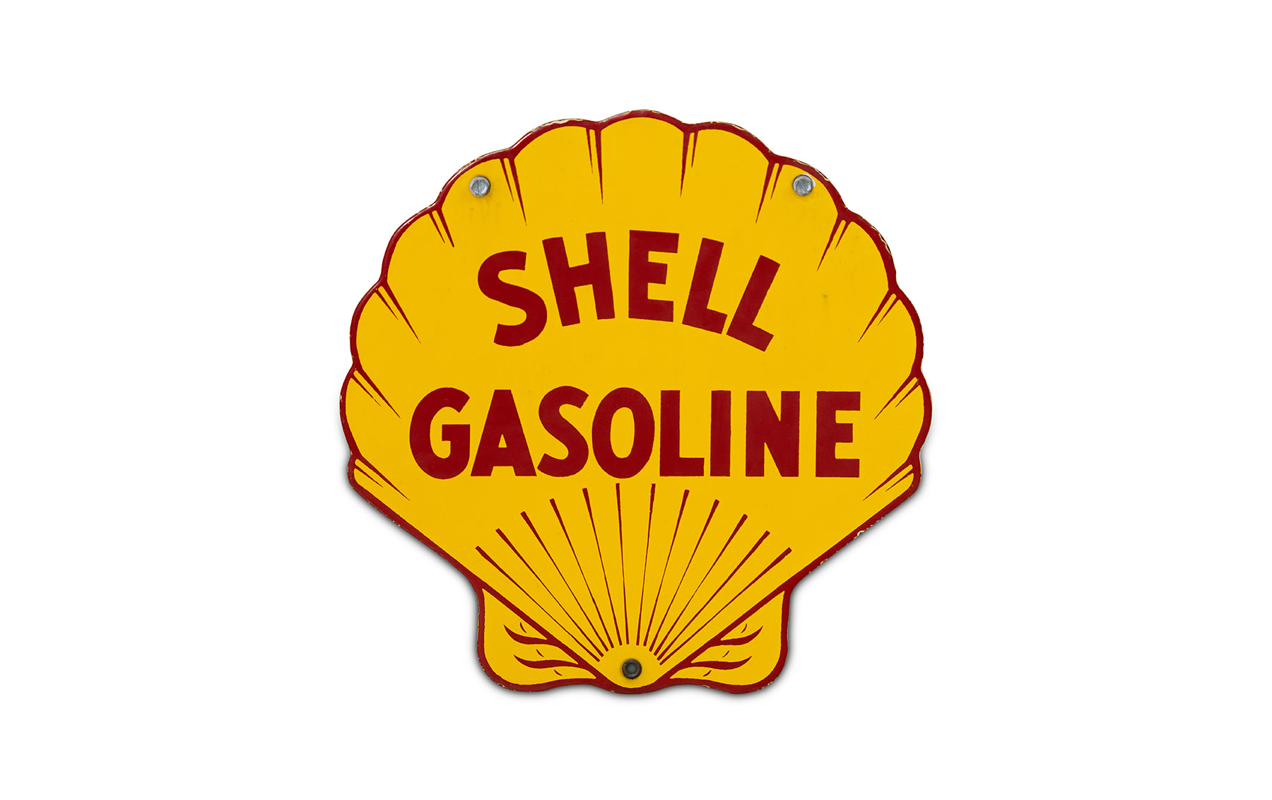 Shell Gasoline' Sign