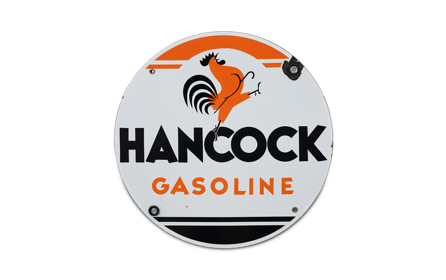 'Hancock Gasoline' Sign