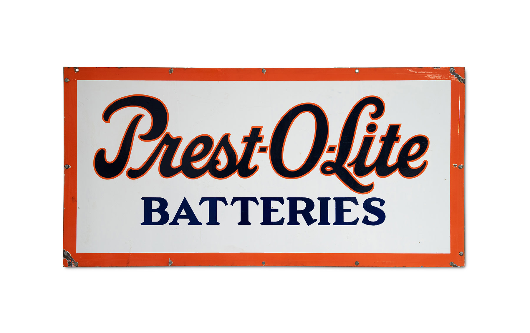 Prest-O-Lite Batteries Sign