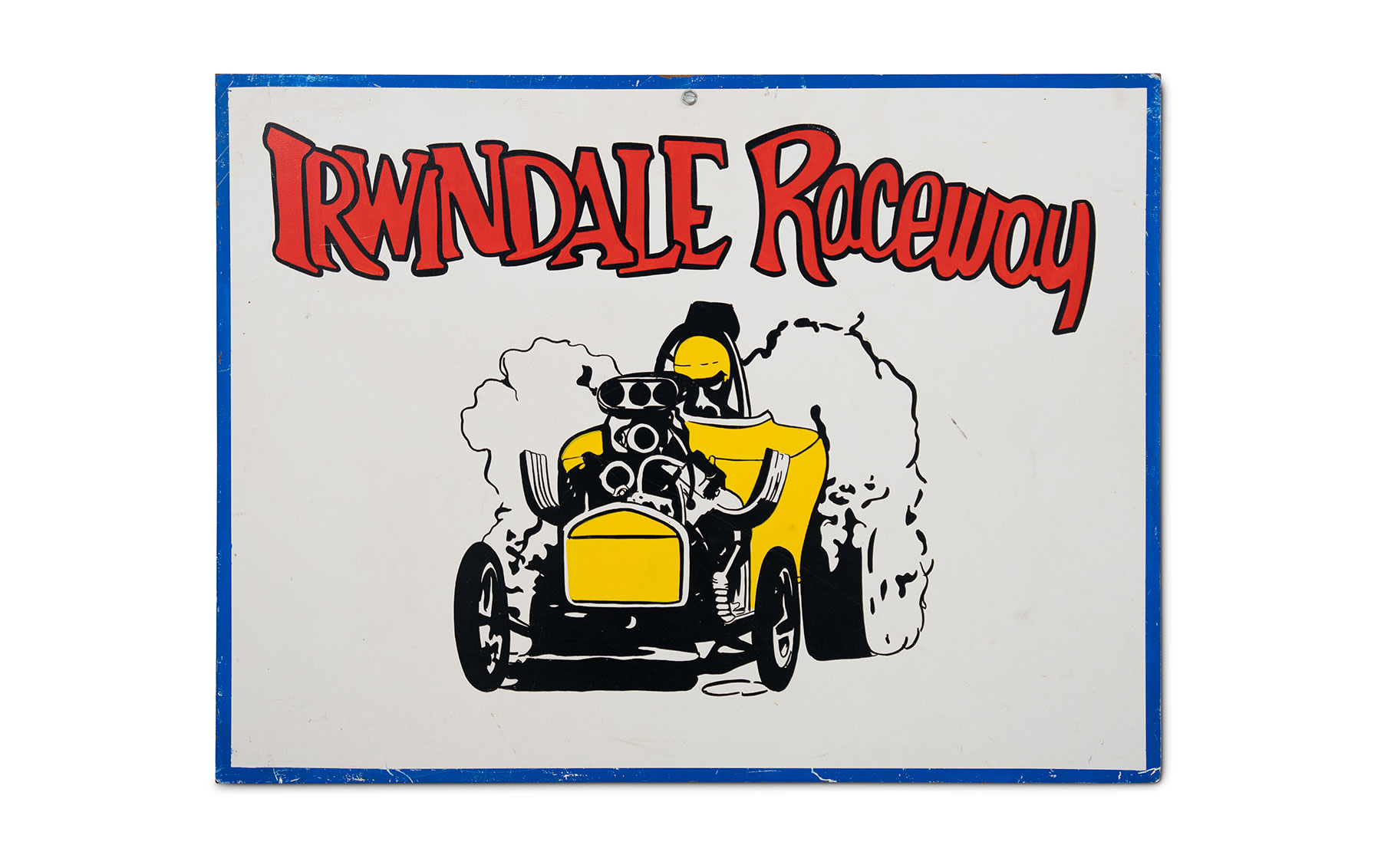 Irwindale Raceway Reproduction Sign