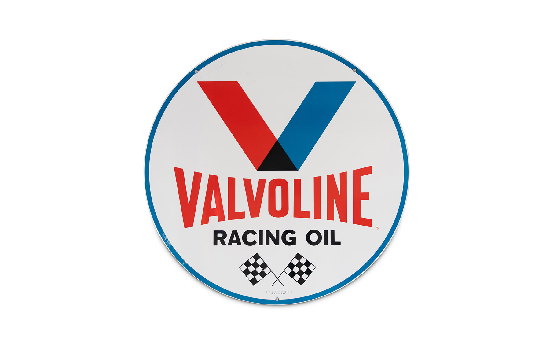 Valvoline Racing Oil Sign