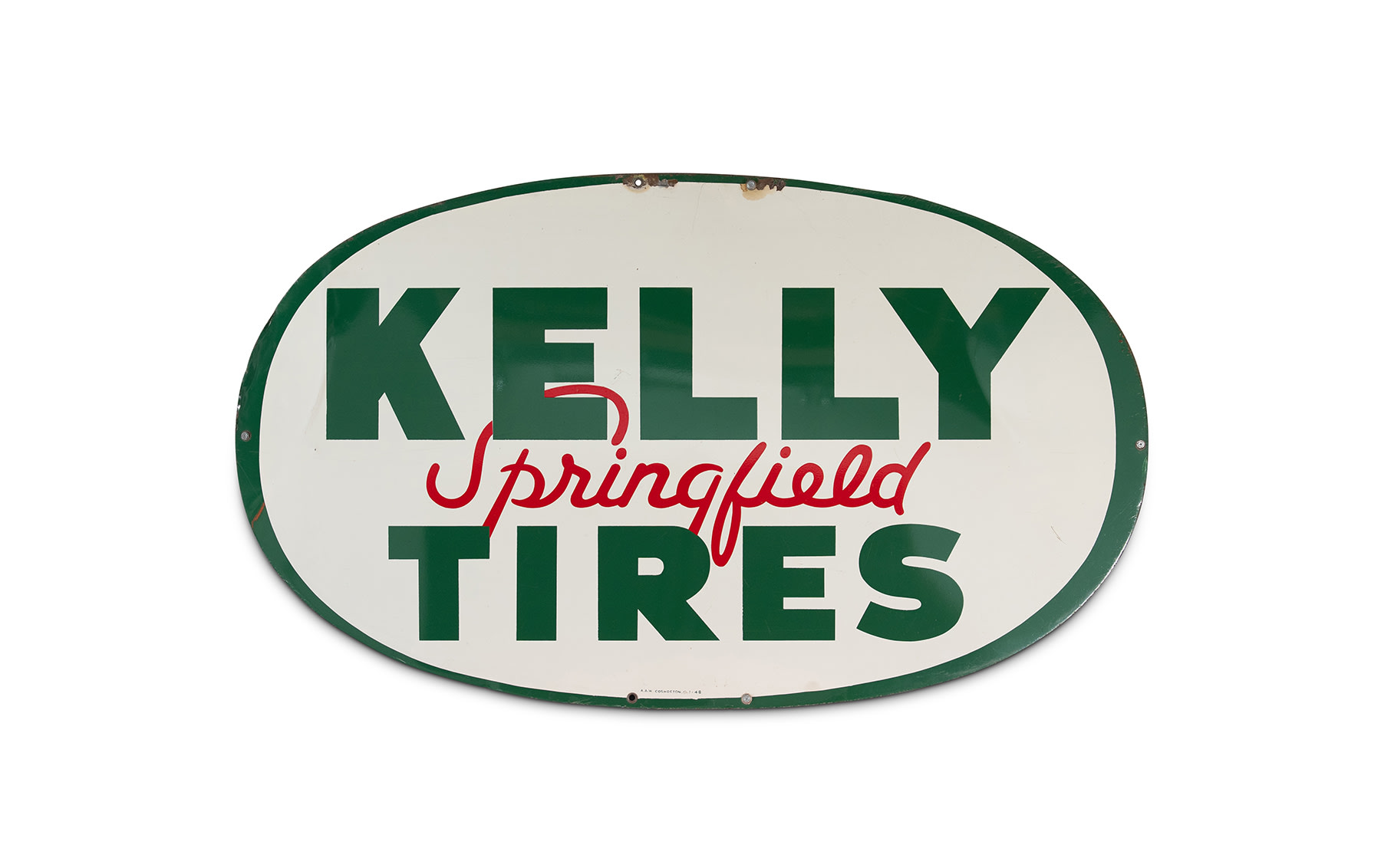 Kelly Springfield Tires Sign