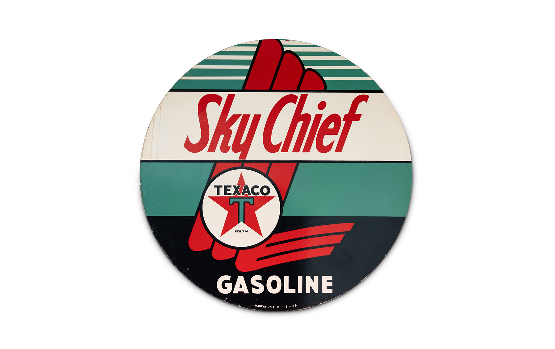 Texaco Sky Chief Gasoline Sign