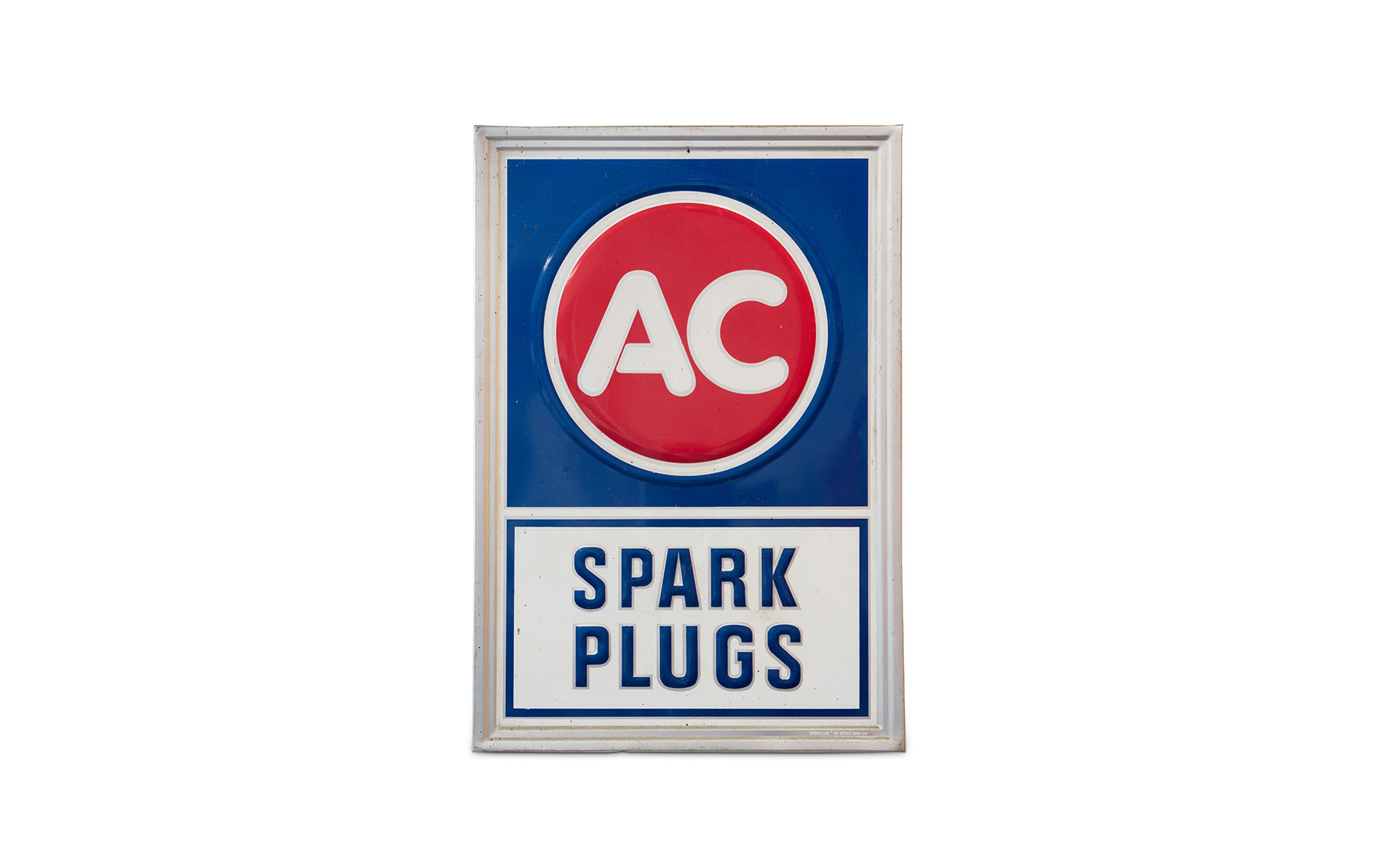 AC Spark Plugs Sign