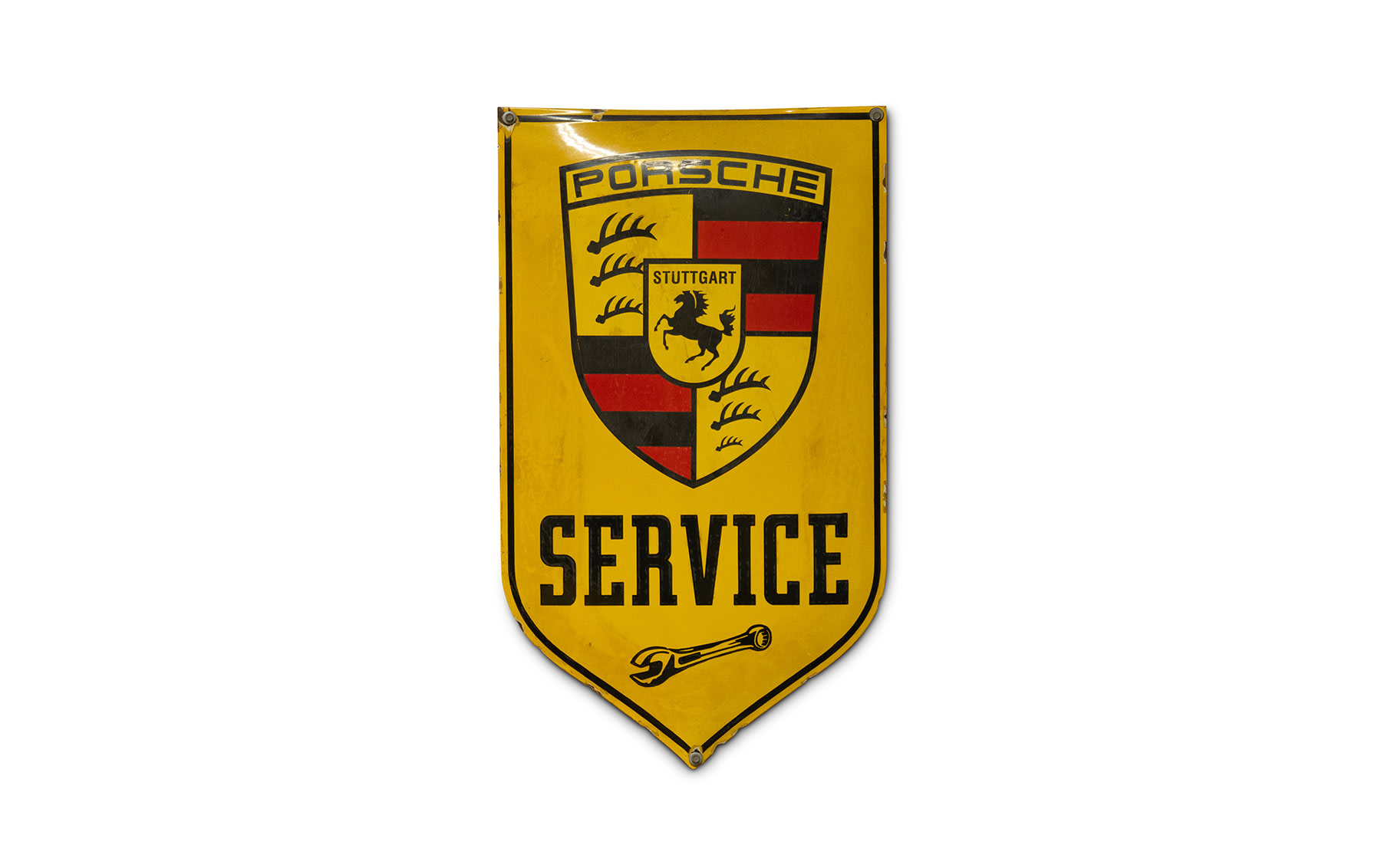 Porsche Service Sign