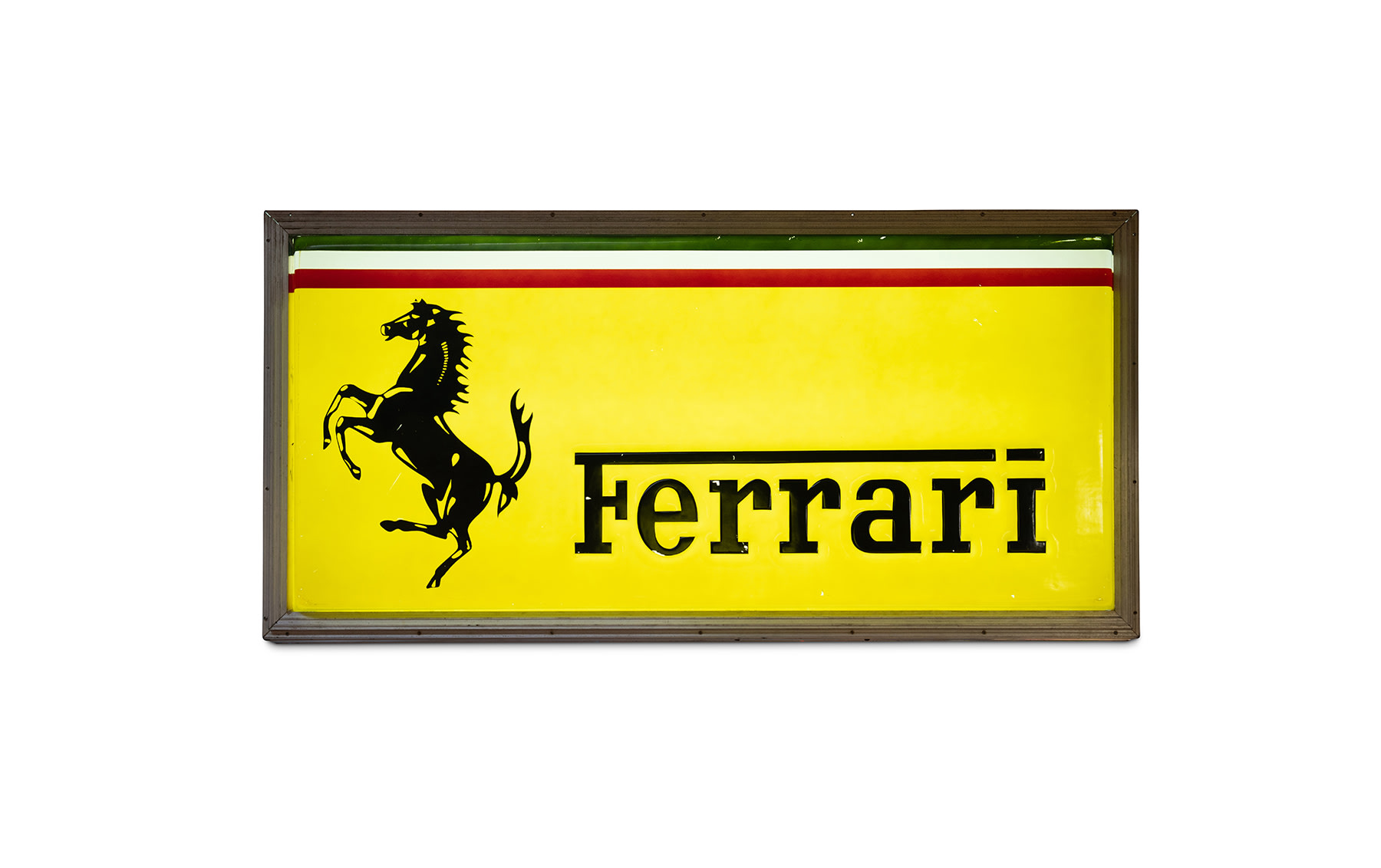 Ferrari Illuminated Dealership Sign