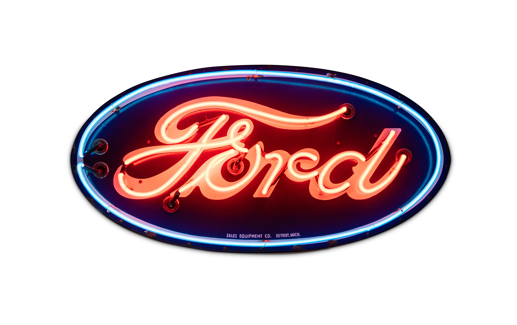 Double-Sided Ford Neon Sign