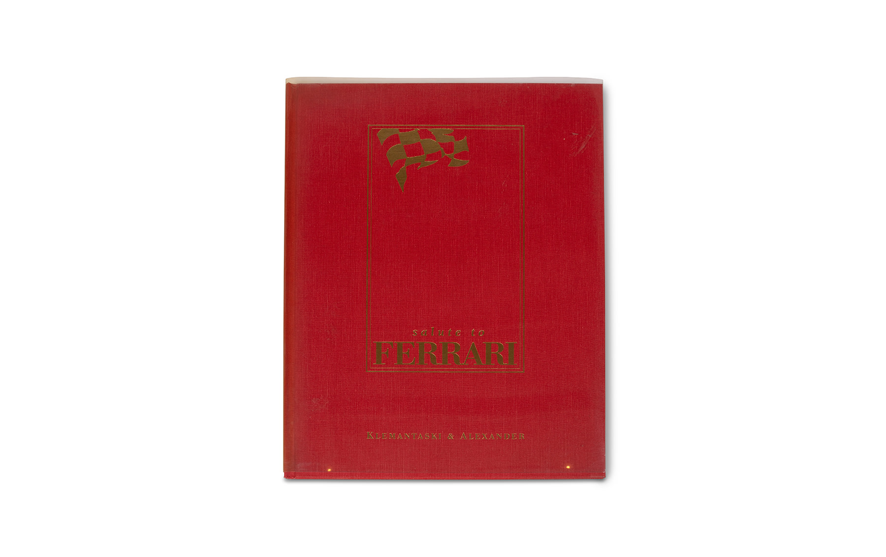 'Salute to Ferrari' by Peter G. Sachs, Louis Klemantaski, and Jesse Alexander