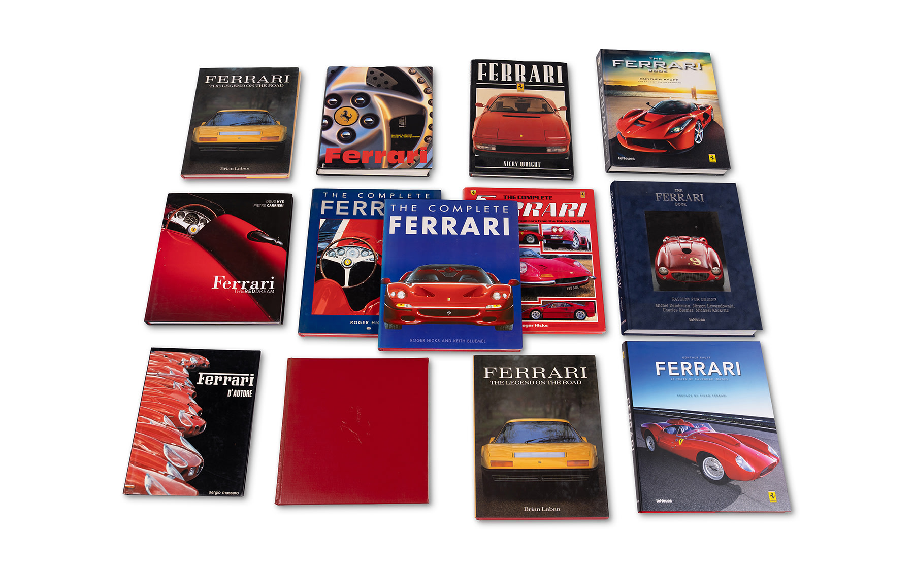 Assorted Larger-Format
Ferrari Anthology Publications