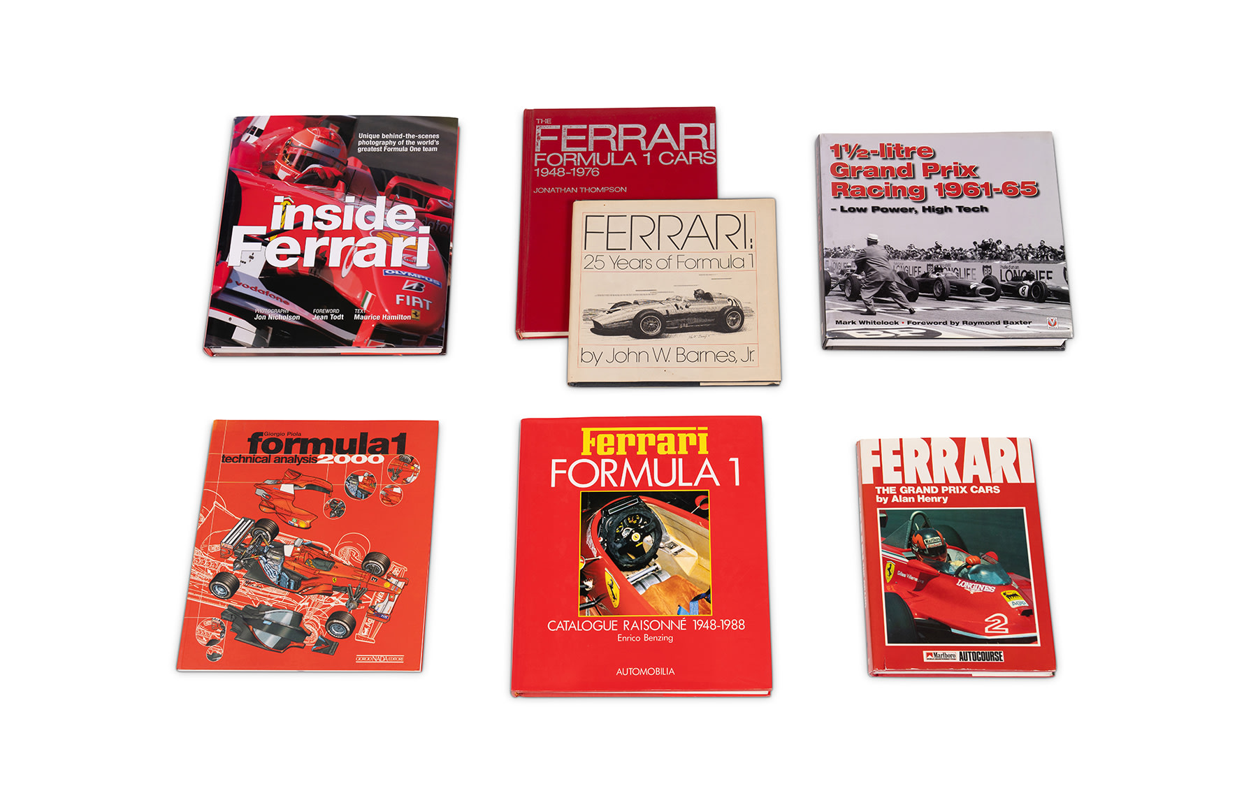 Assorted Ferrari Racing Books
