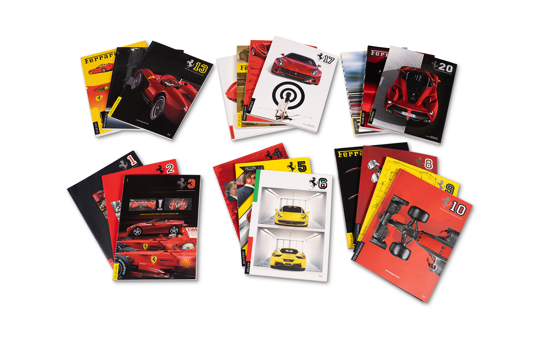The Official Ferrari Magazine, Issues 1-28