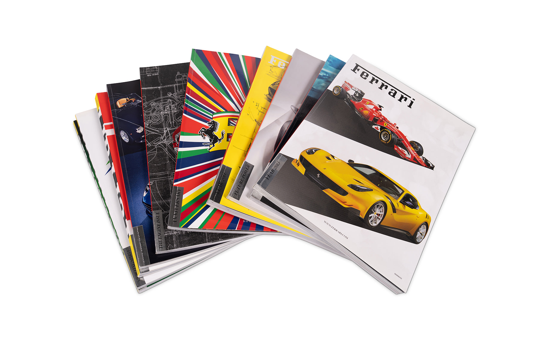 Assorted Issues of The Official Ferrari Magazine