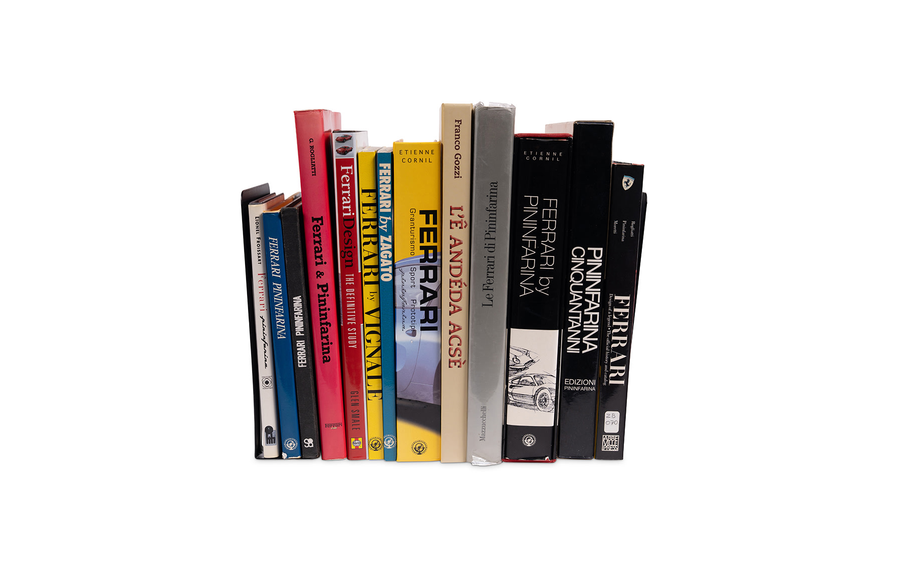 Assorted Books on Ferrari Coachbuilders