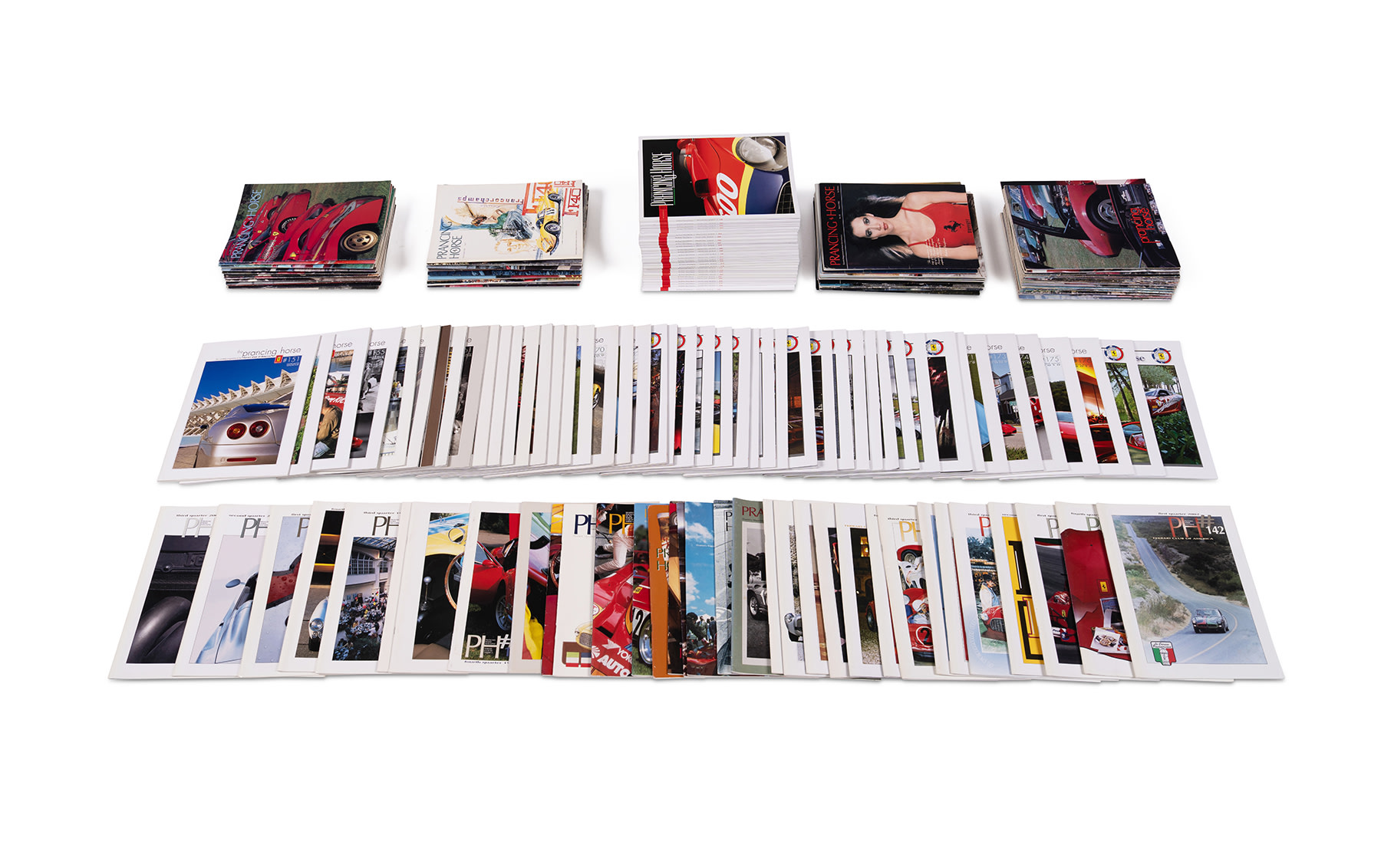 Largely Complete Collection of 'Prancing Horse' Magazine