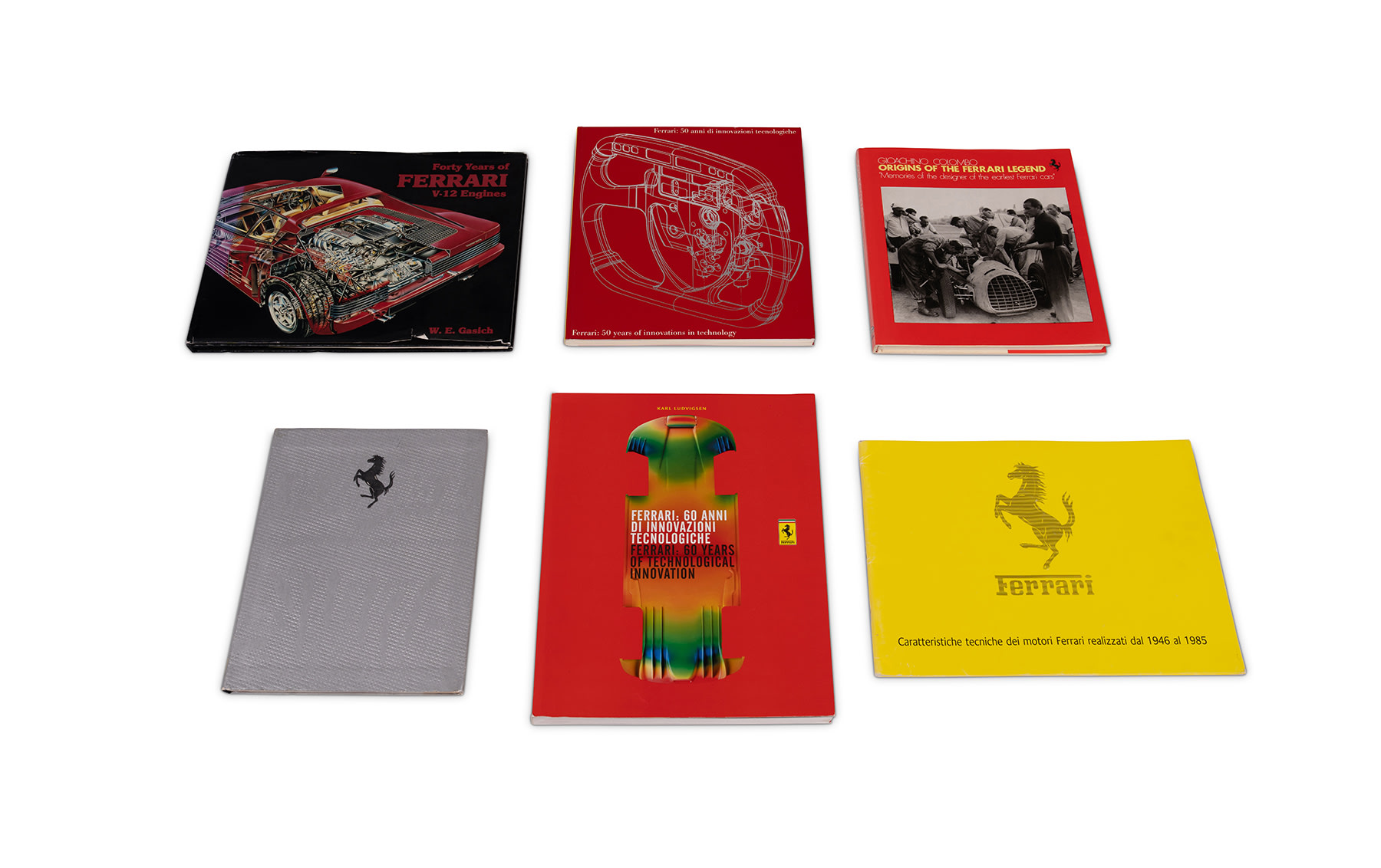 Books on Ferrari Technical Innovation