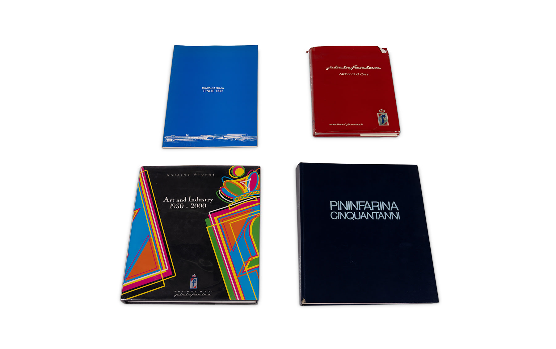 Assorted Books on Pininfarina