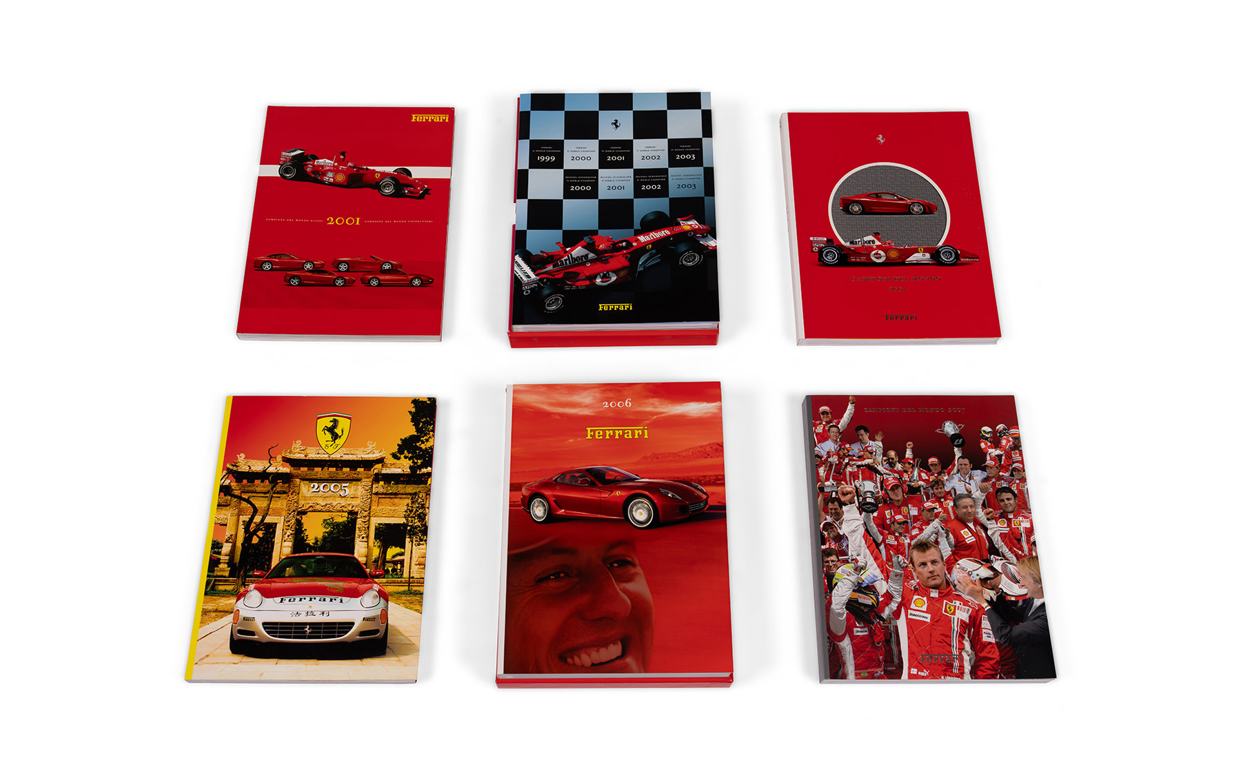 Ferrari Yearbooks, 2001, 2003-2007