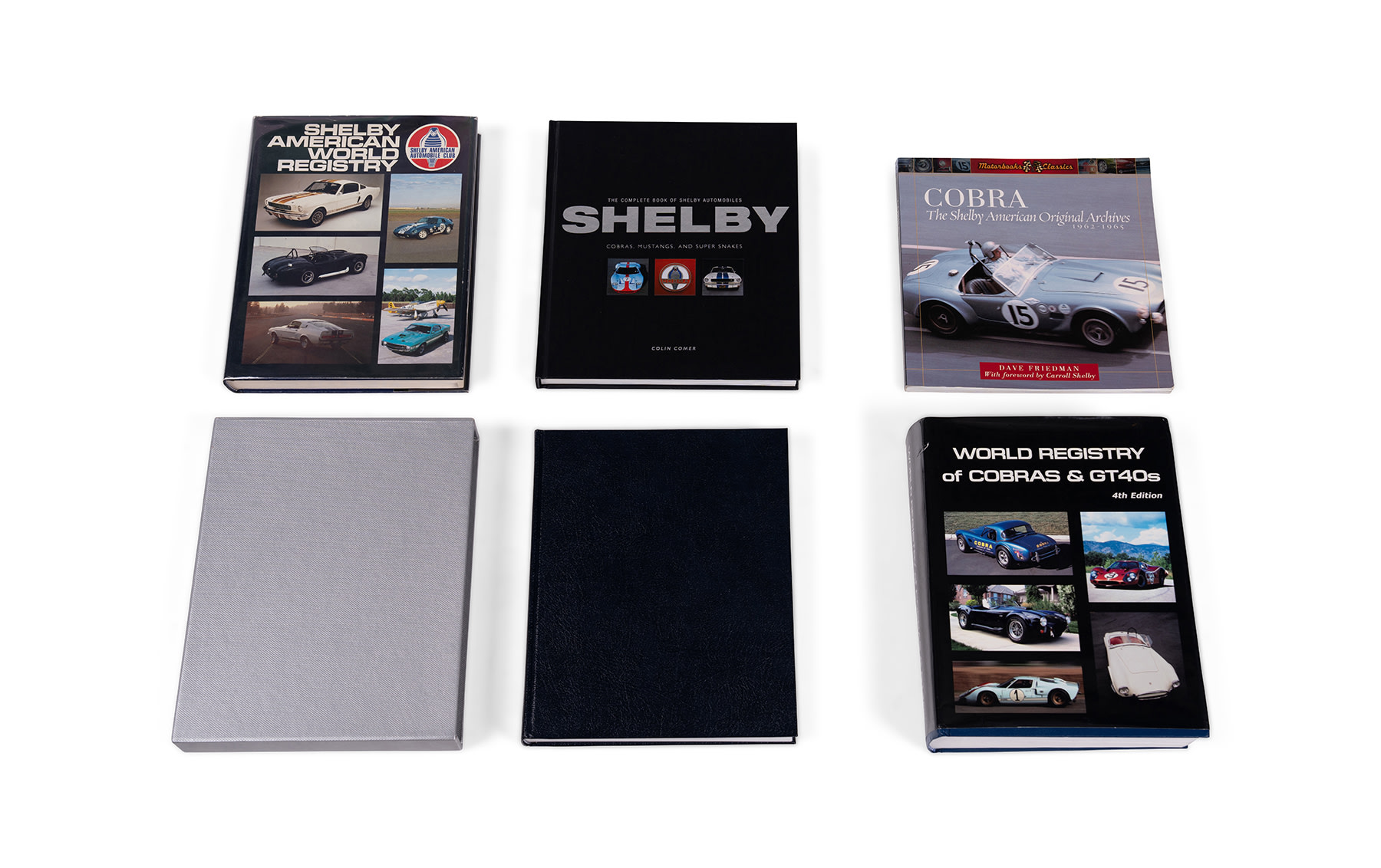 Various Shelby Cobra and GT40 Publications