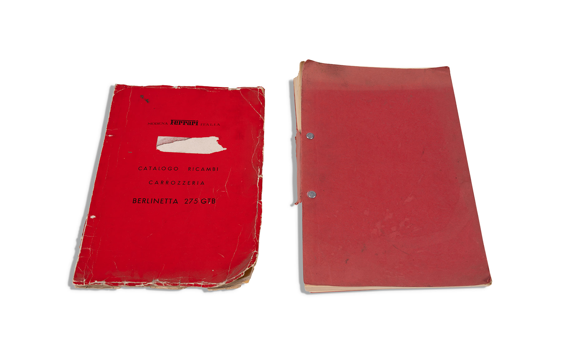 Ferrari 275 GTB and GTS Repair Catalogs