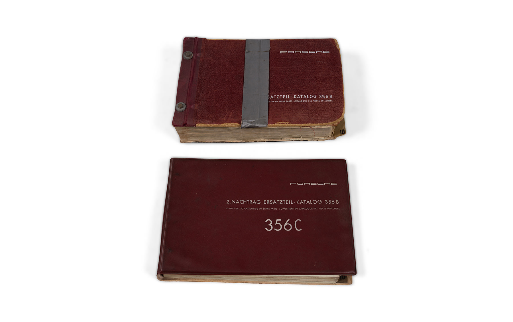 Porsche 356 Spare Parts Catalog and Supplement