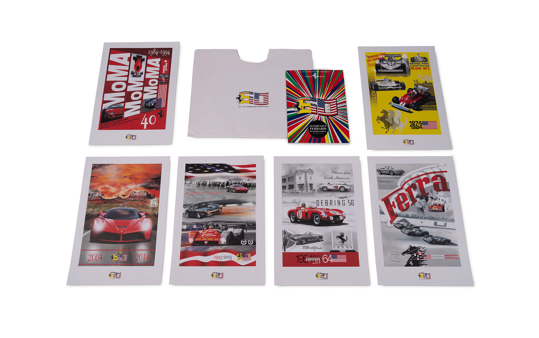 Ferrari 60th Anniversary Prints