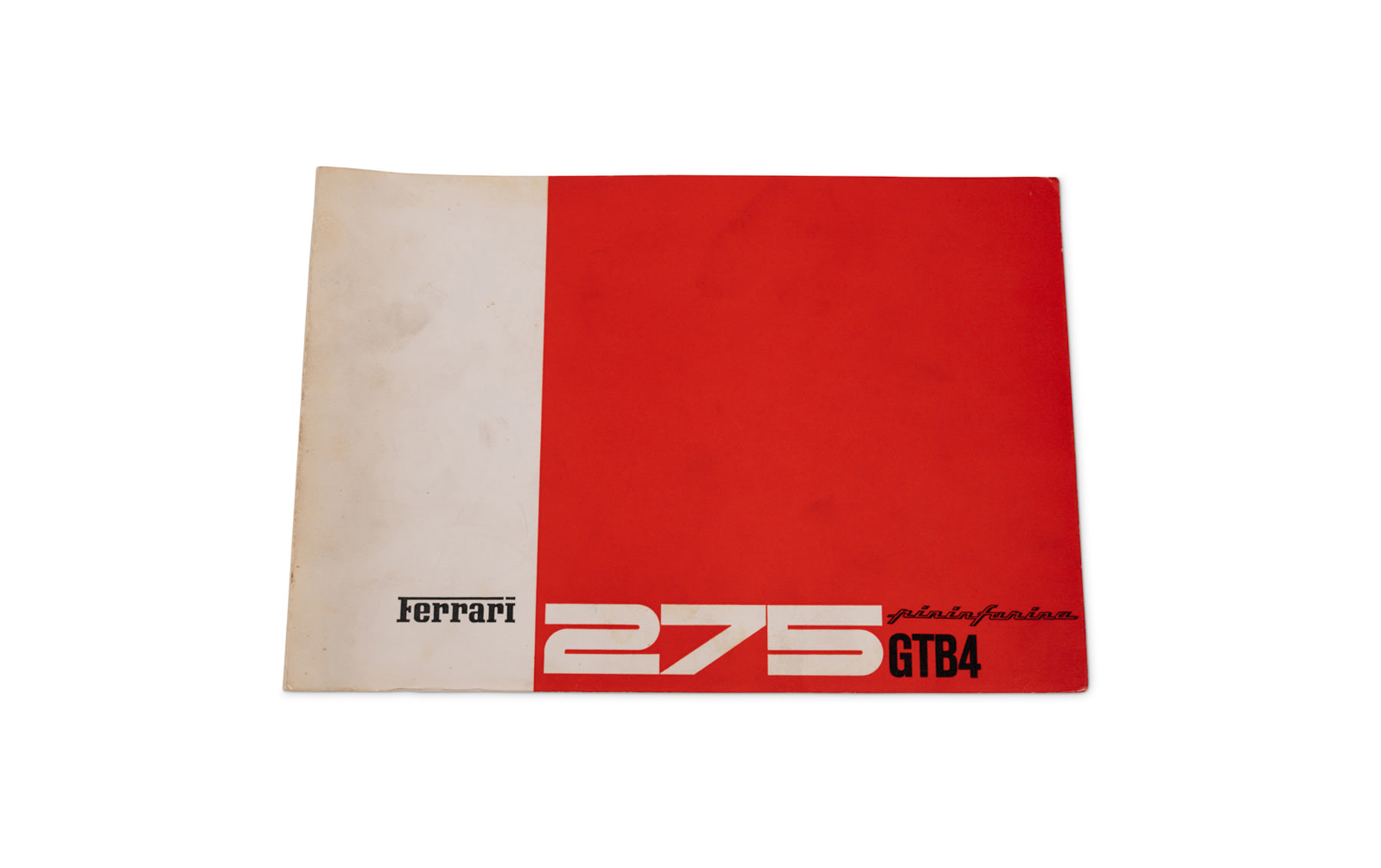 Ferrari 275 GTB/4 Spare Parts Catalog