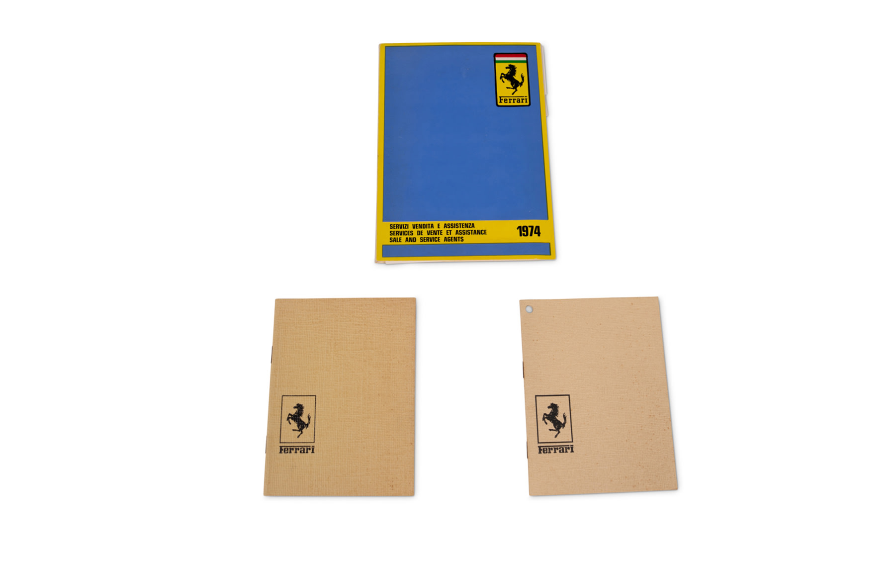 Three Sales and Service Directories, 1965, 1969, 1974