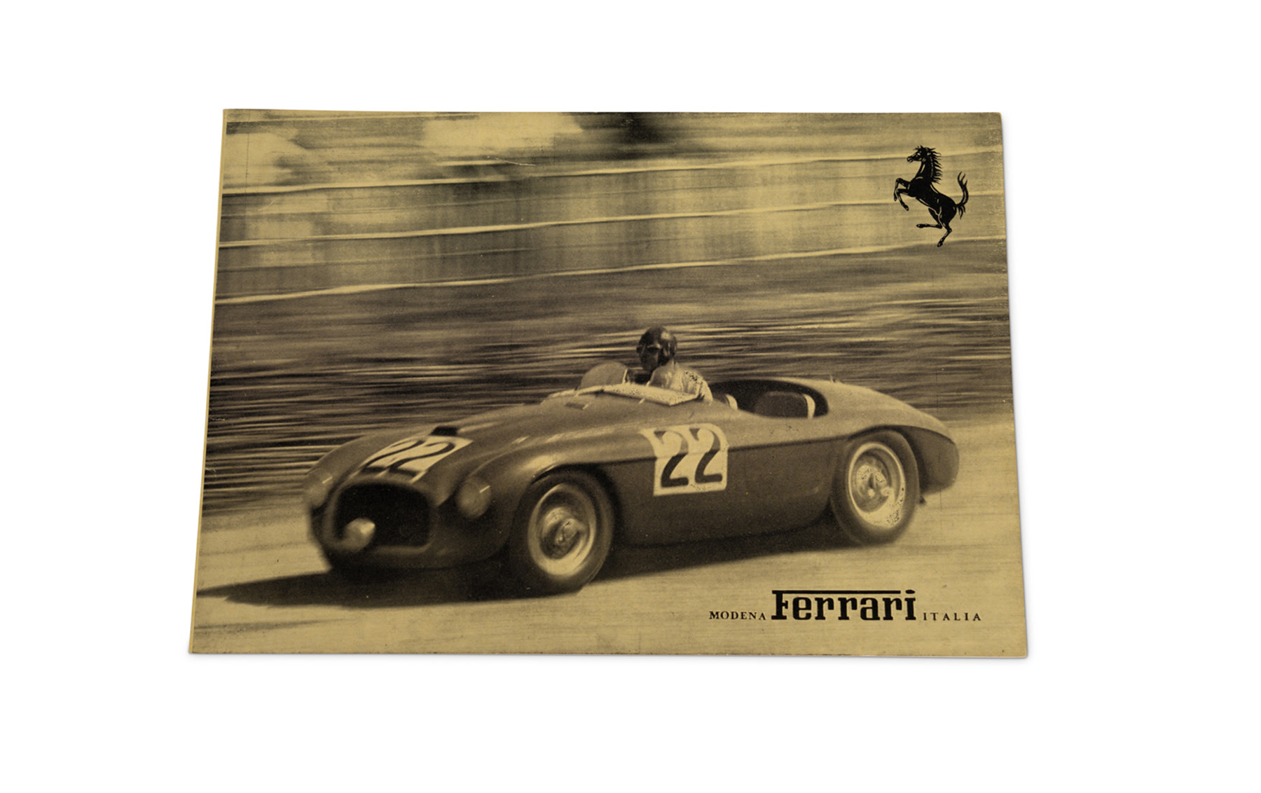 Ferrari 166 Mille Miglia Sales Brochure