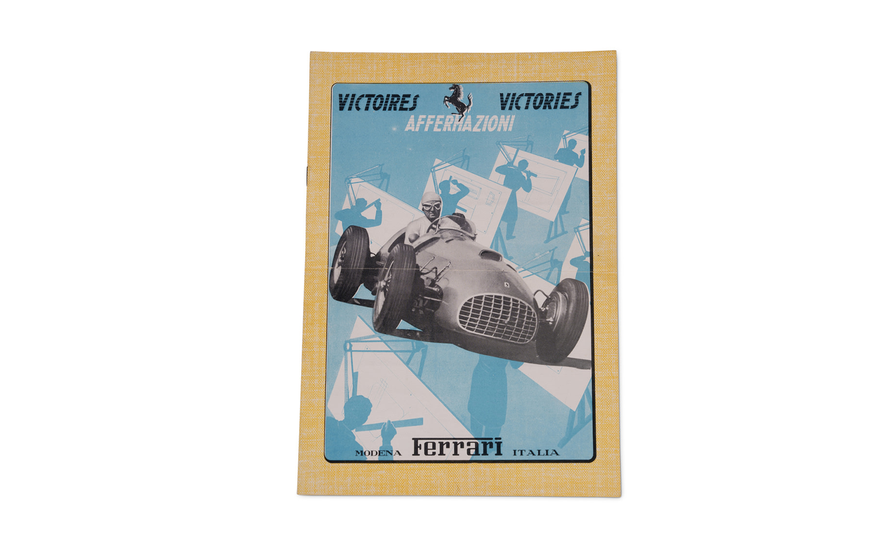 Ferrari Victories Brochure, 1950