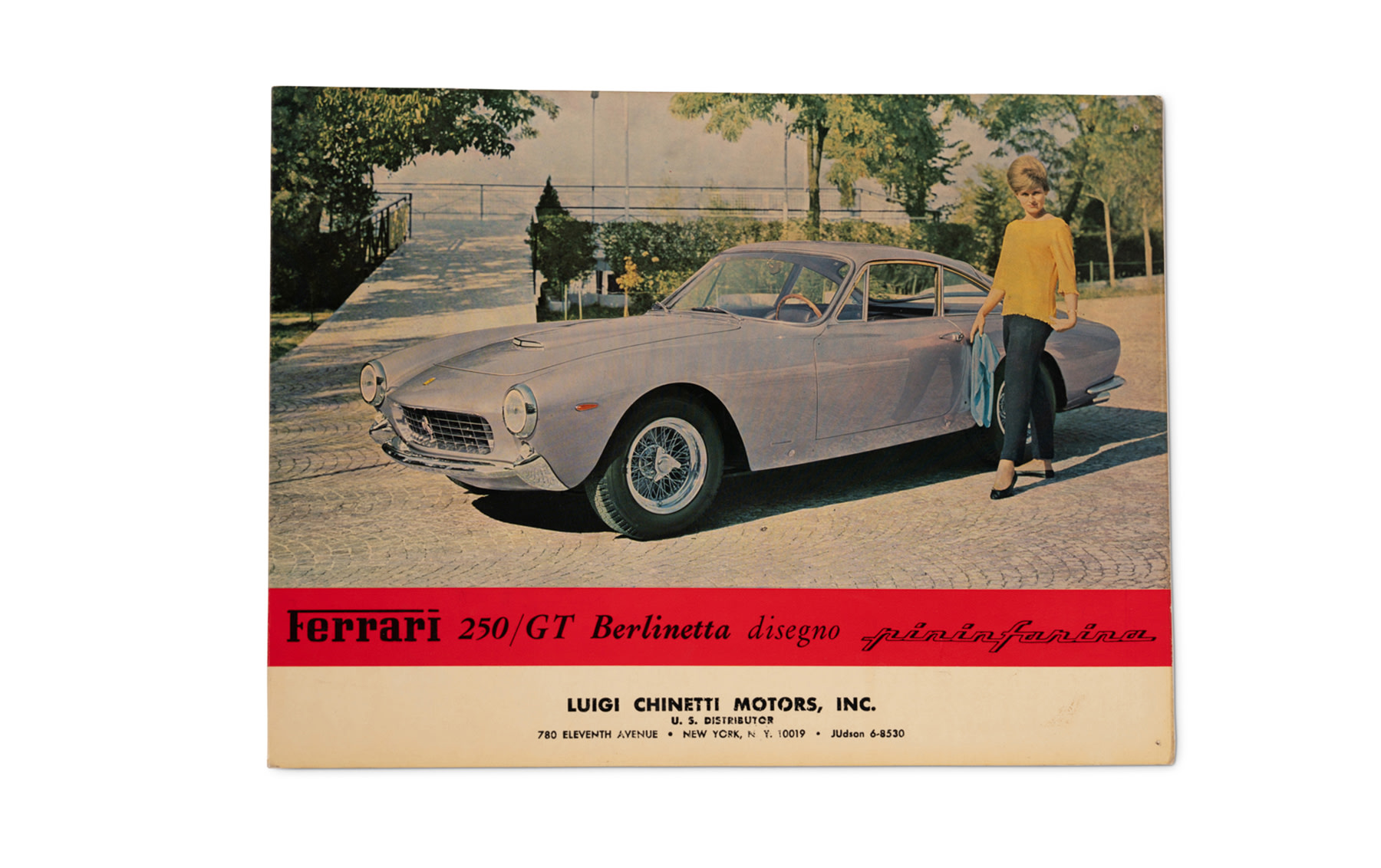 Luigi Chinetti Motors Ferrari 250 GT Lusso Brochure