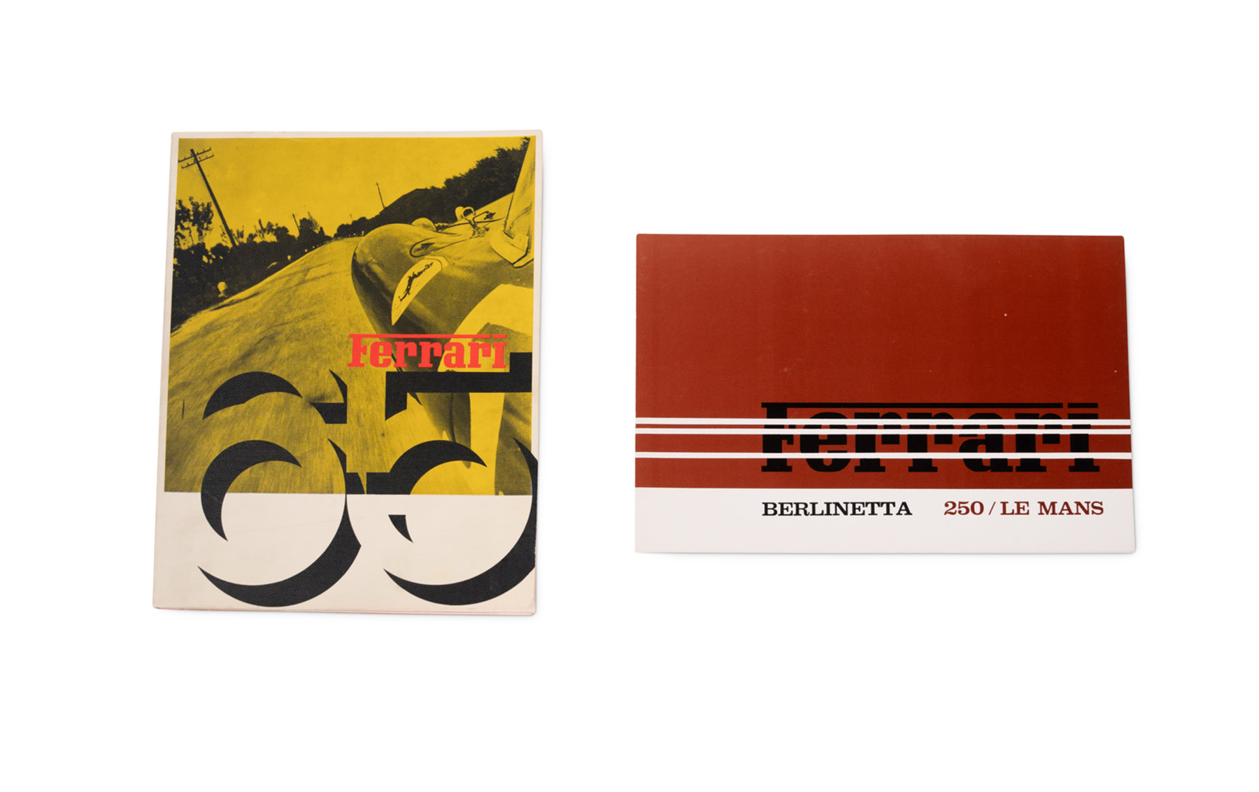 1965 Ferrari Yearbook and 250 LM Brochure