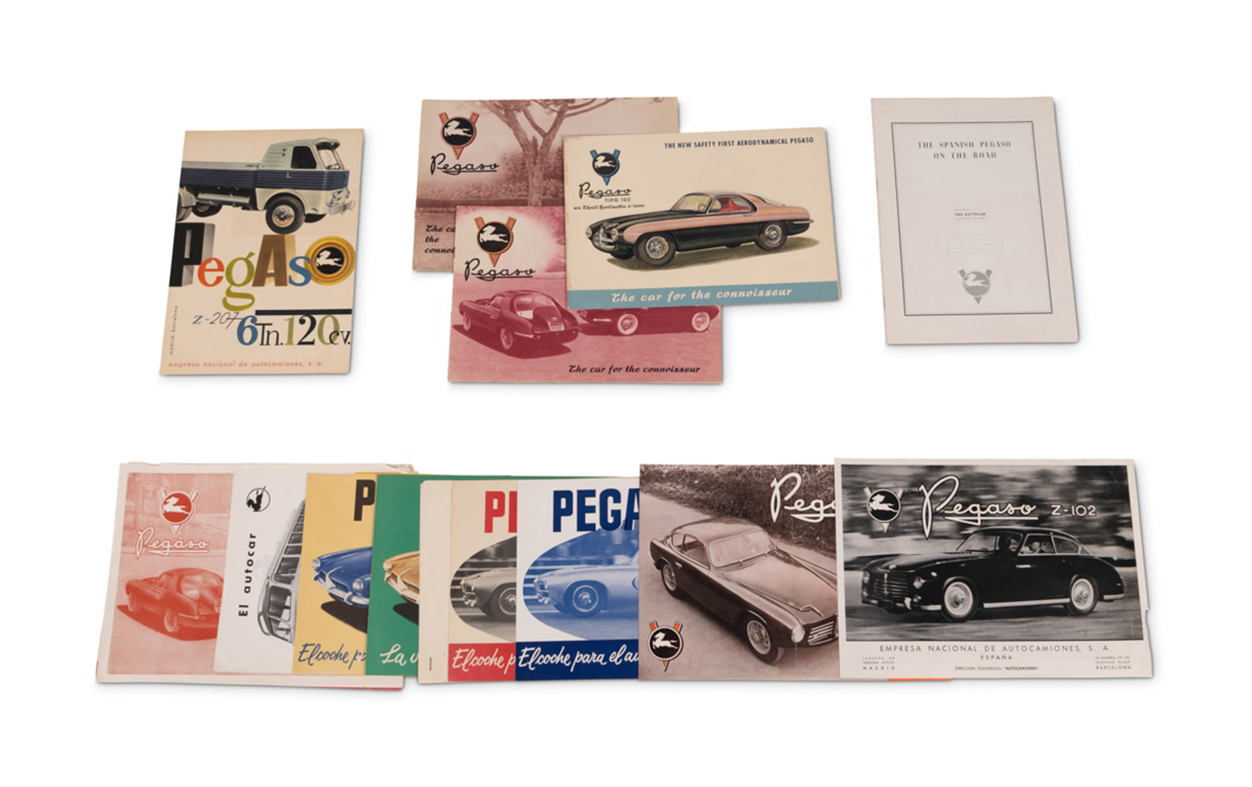 Assorted Pegaso Literature