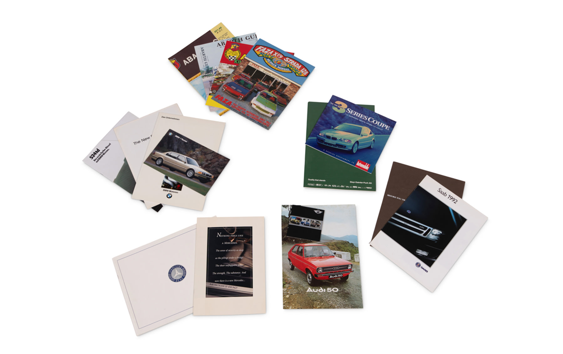 Assorted European Car Literature