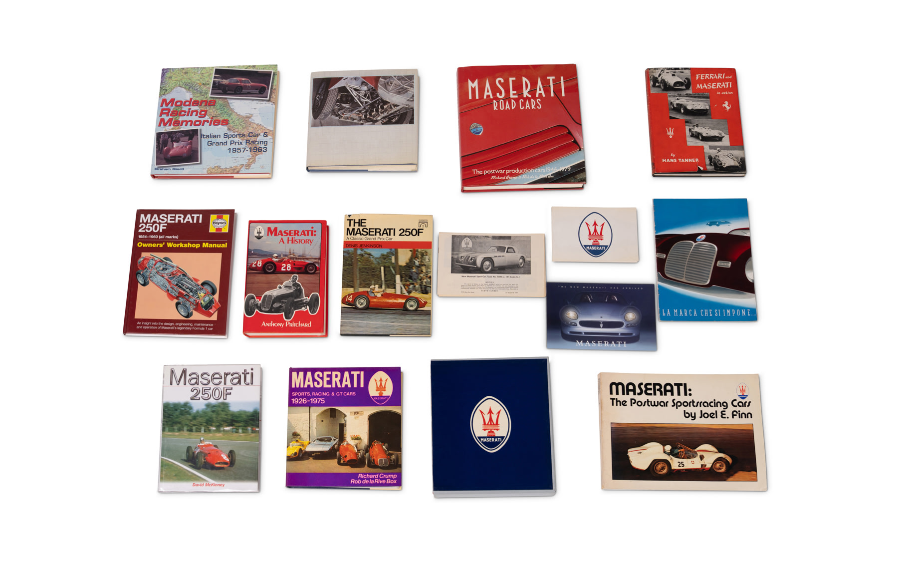 Assorted Maserati Books