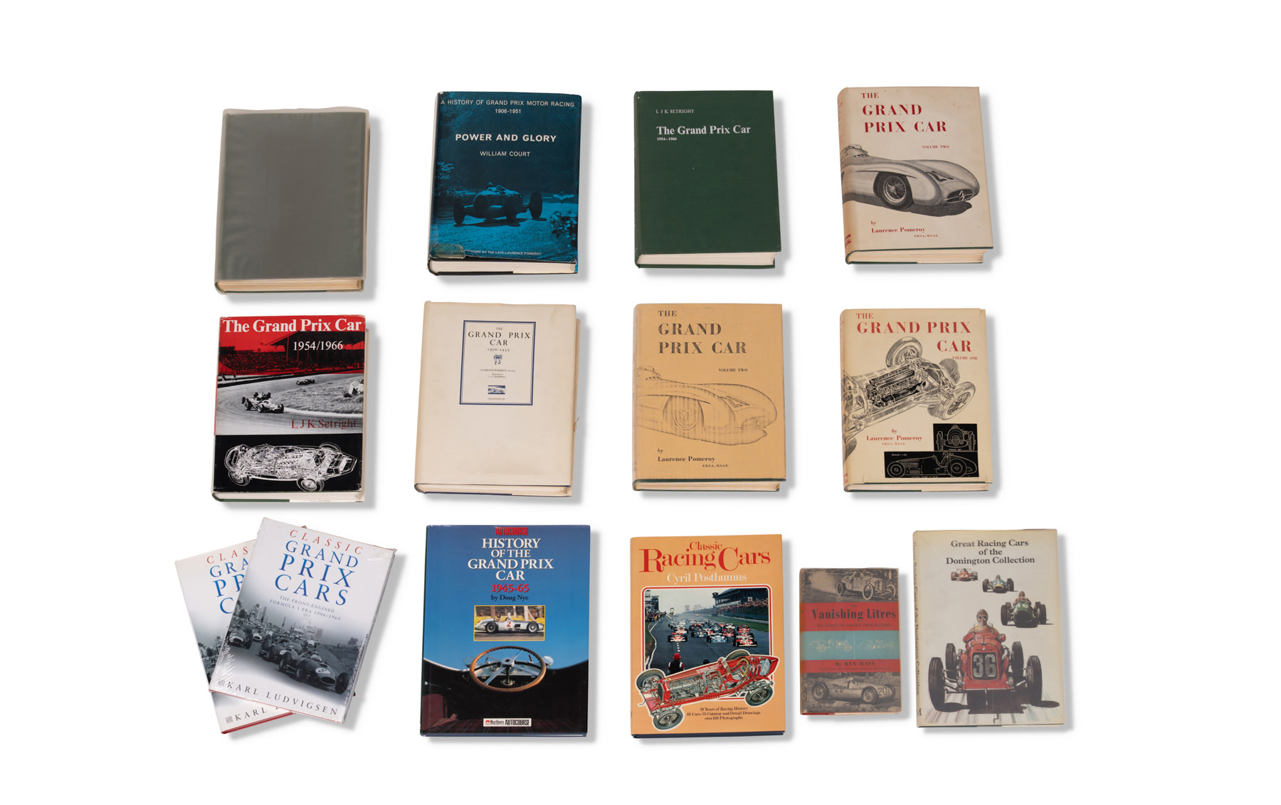 Assorted Grand Prix Racing Books