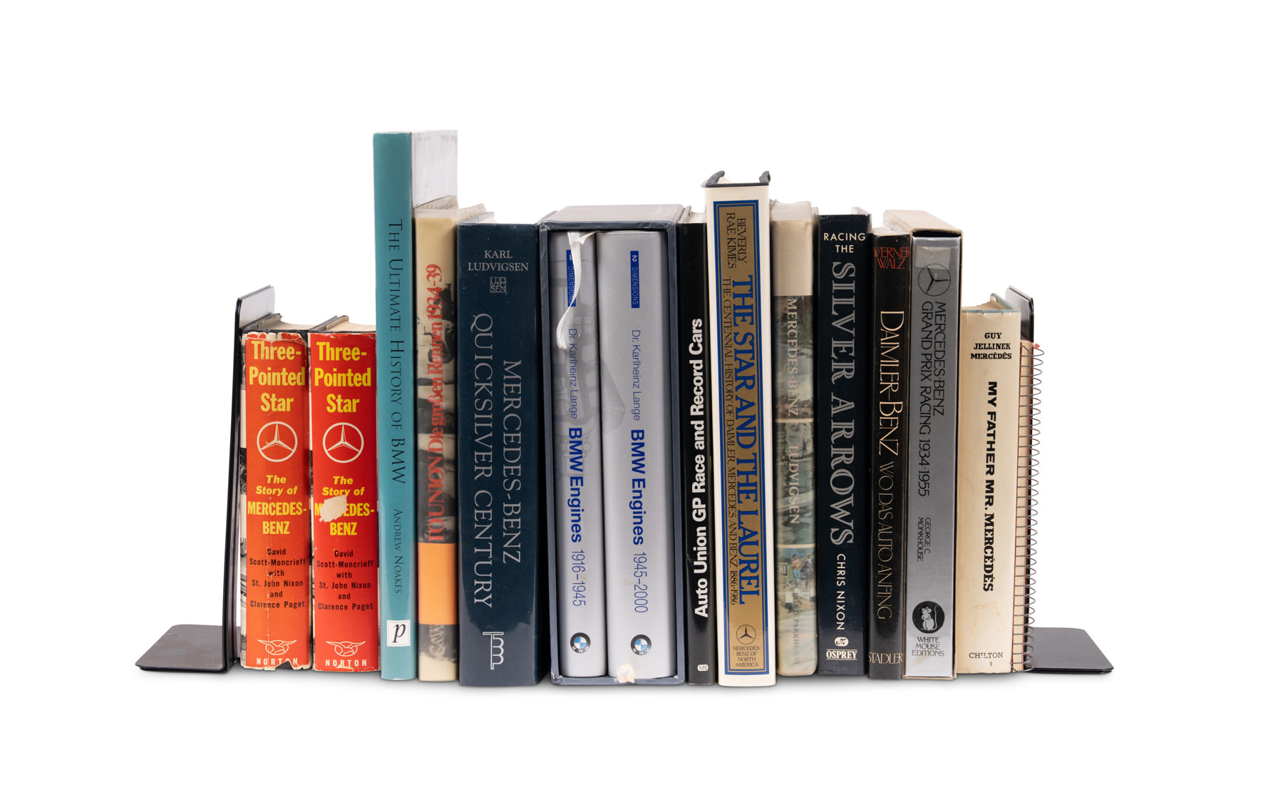 Assorted German Marques Books Including Mercedes-Benz and Auto Union